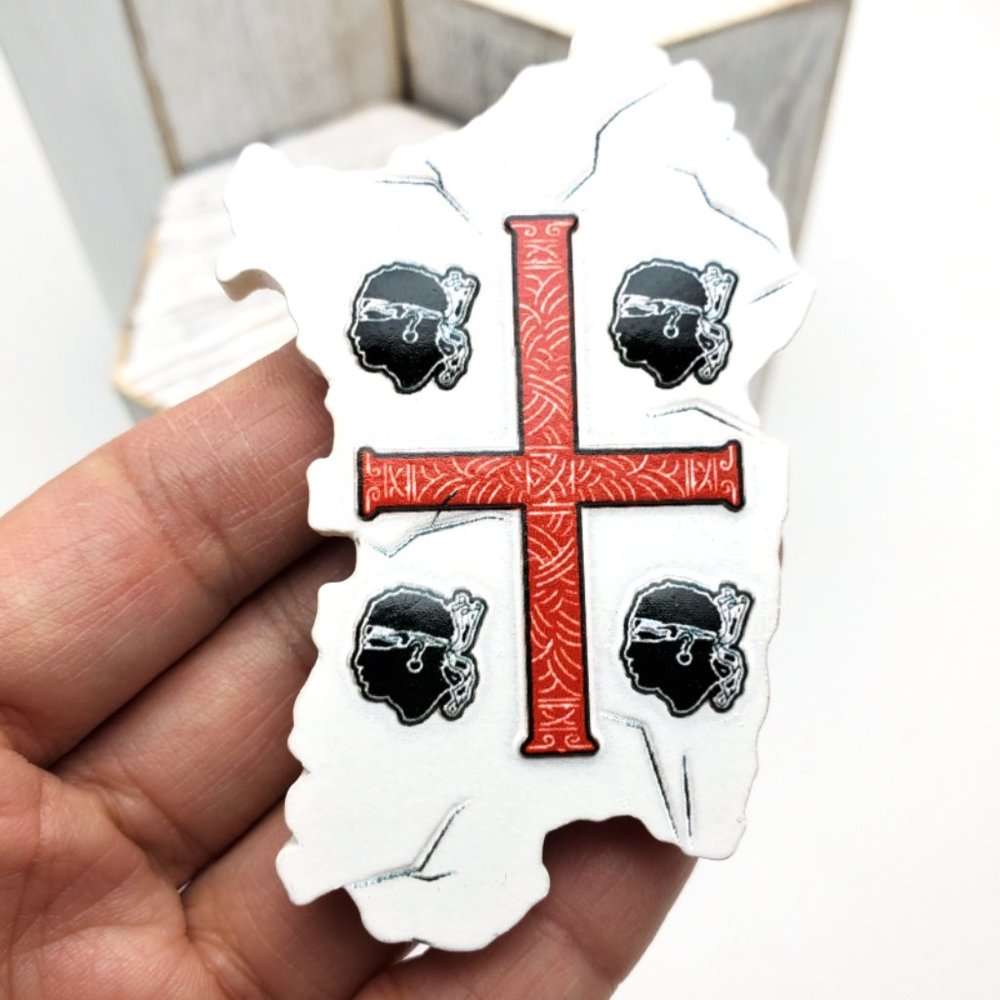 3D Sardegna Italy Fridge Magnet - Travel Souvenir - Collectible Tourist‎ Gifts